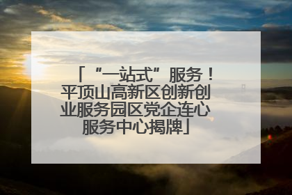 “一站式”服务！平顶山高新区创新创业服务园区党企连心服务中心揭牌