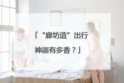 “廊坊造”出行神器有多香？