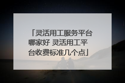 灵活用工服务平台哪家好 灵活用工平台收费标准几个点