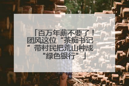 百万年薪不要了！团风这位“茶痴书记”带村民把荒山种成“绿色银行”