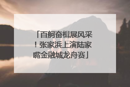 百舸奋楫展风采！张家浜上演陆家嘴金融城龙舟赛
