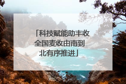 科技赋能助丰收 全国麦收由南到北有序推进