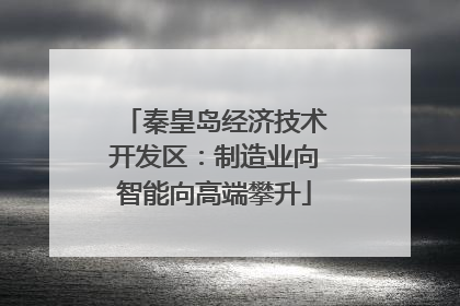 秦皇岛经济技术开发区：制造业向智能向高端攀升