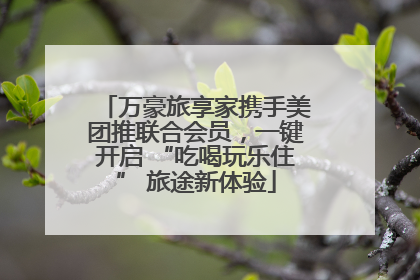 万豪旅享家携手美团推联合会员，一键开启 “吃喝玩乐住” 旅途新体验