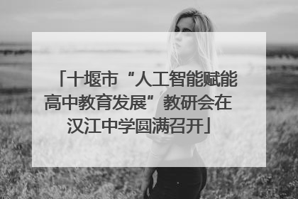 十堰市“人工智能赋能高中教育发展”教研会在汉江中学圆满召开