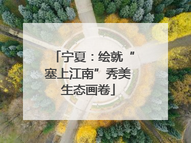 宁夏：绘就“塞上江南”秀美生态画卷