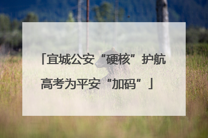 宜城公安“硬核”护航高考为平安“加码”