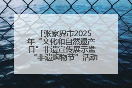 张家界市2025年“文化和自然遗产日”非遗宣传展示暨“非遗购物节”活动在慈利县盛大启幕