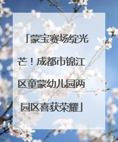 蒙宝赛场绽光芒！成都市锦江区童蒙幼儿园两园区喜获荣耀