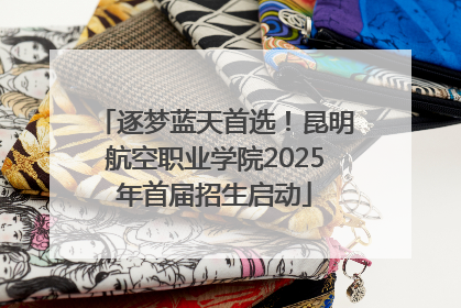 逐梦蓝天首选！昆明航空职业学院2025年首届招生启动