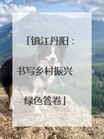 镇江丹阳：书写乡村振兴绿色答卷