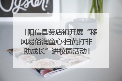 阳信县劳店镇开展“移风易俗润童心·扫黄打非助成长”进校园活动