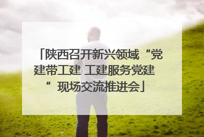 陕西召开新兴领域“党建带工建 工建服务党建”现场交流推进会