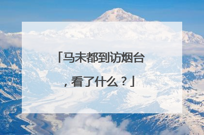 马未都到访烟台，看了什么？