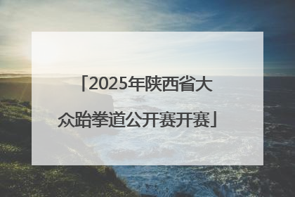 2025年陕西省大众跆拳道公开赛开赛