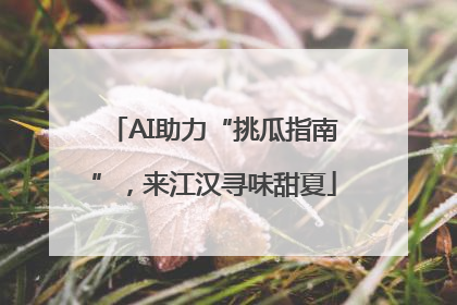 AI助力“挑瓜指南”，来江汉寻味甜夏